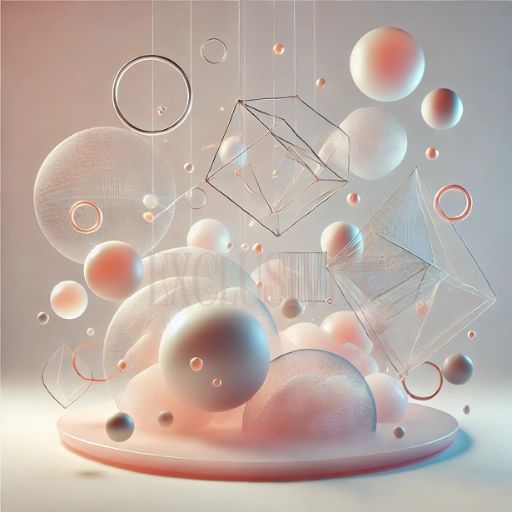 Floating Geometric Forms Floating Geometric Forms
