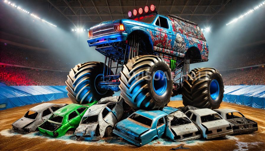 Monster Trucks Gifts Art Monster Trucks Gifts Art