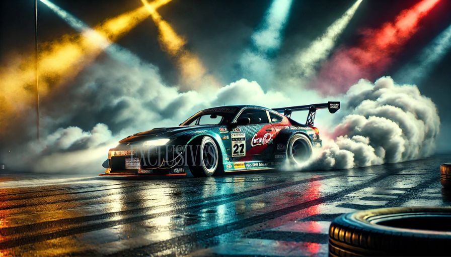 Digital Car Drift Art Showcase Digital Car Drift Art Showcase