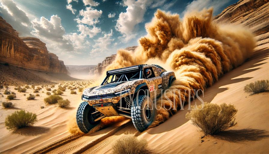 High-Speed Dune Bashing High-Speed Dune Bashing
