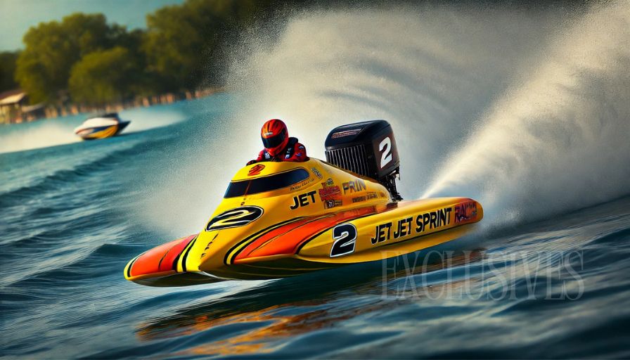 Hydroplane Racing Boats