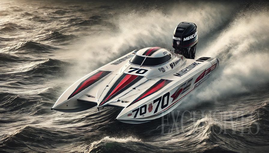 Catamarans Speed Boat In Action Catamarans Speed Boat In Action