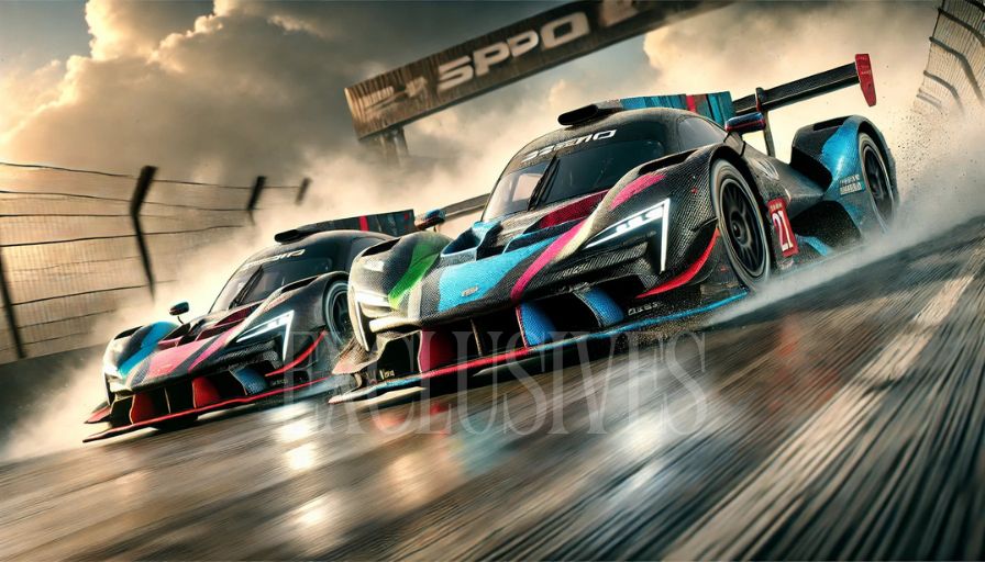 Sports cars racing Sports cars racing