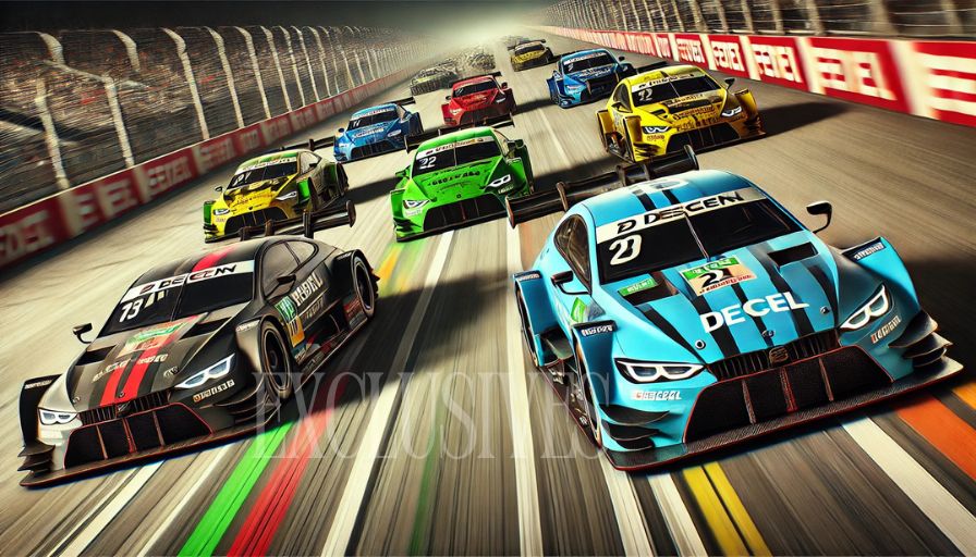 Touring Car Race -Automobile rallyAutomobile rally Touring Car Race -Automobile rally