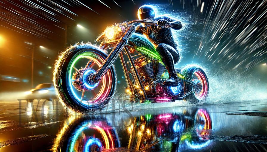 Transparent Bike Night Ride