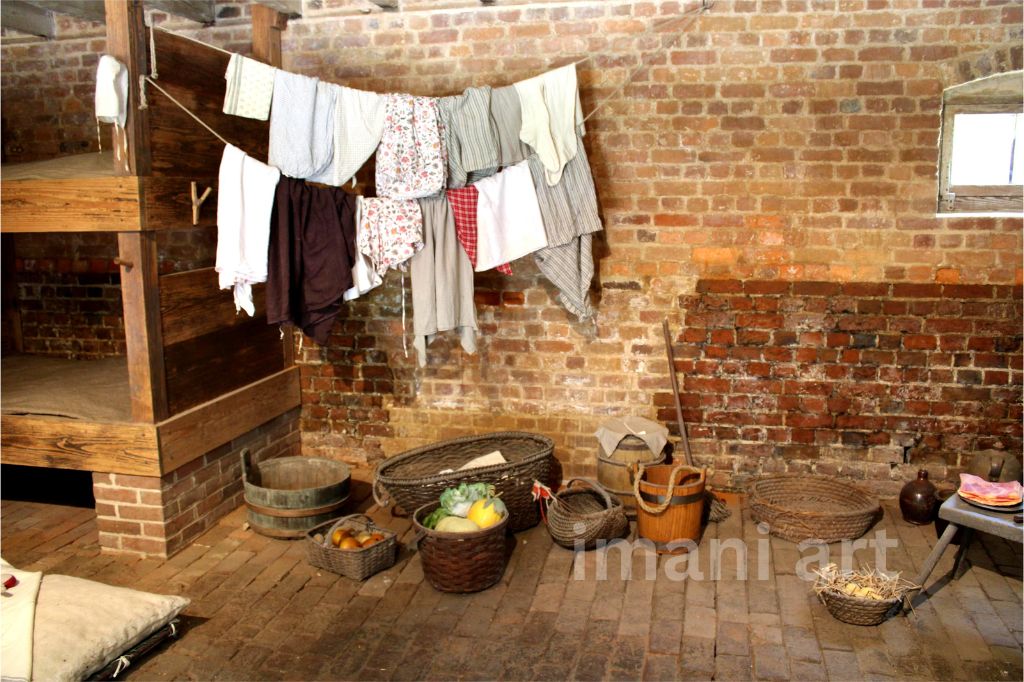 George Washington's Estate Slave Workers Quarters