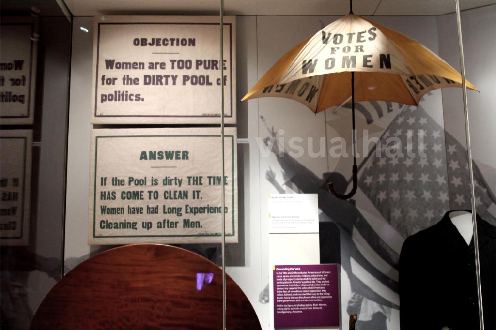 American History Exhibits: Women's Right